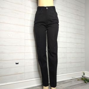 Vintage Armani Exchange Women's black Cotton/ Spandex Pants